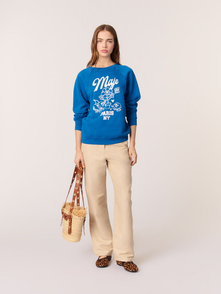 Sudadera Maje Paris