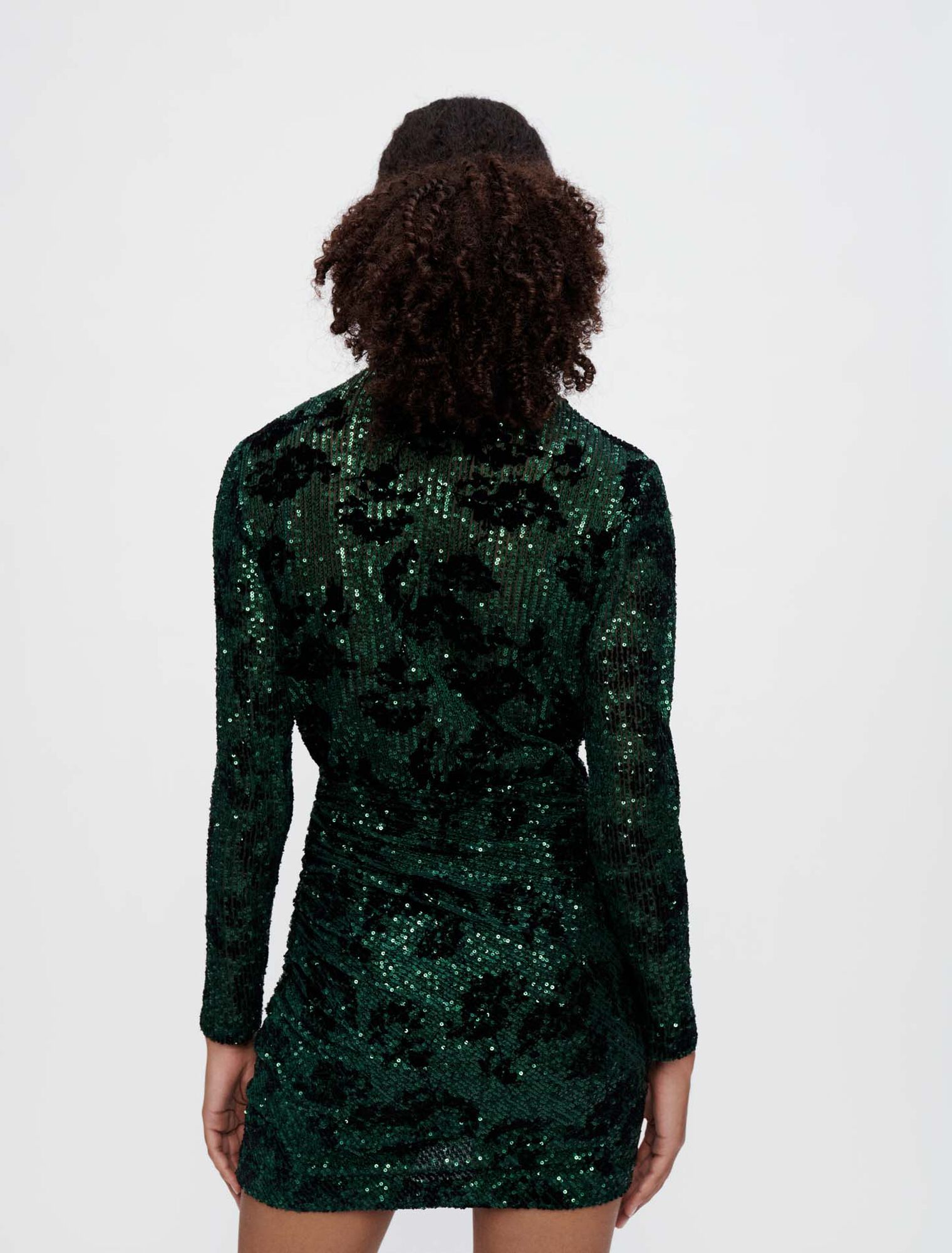 Vestido bordado de lentejuelas