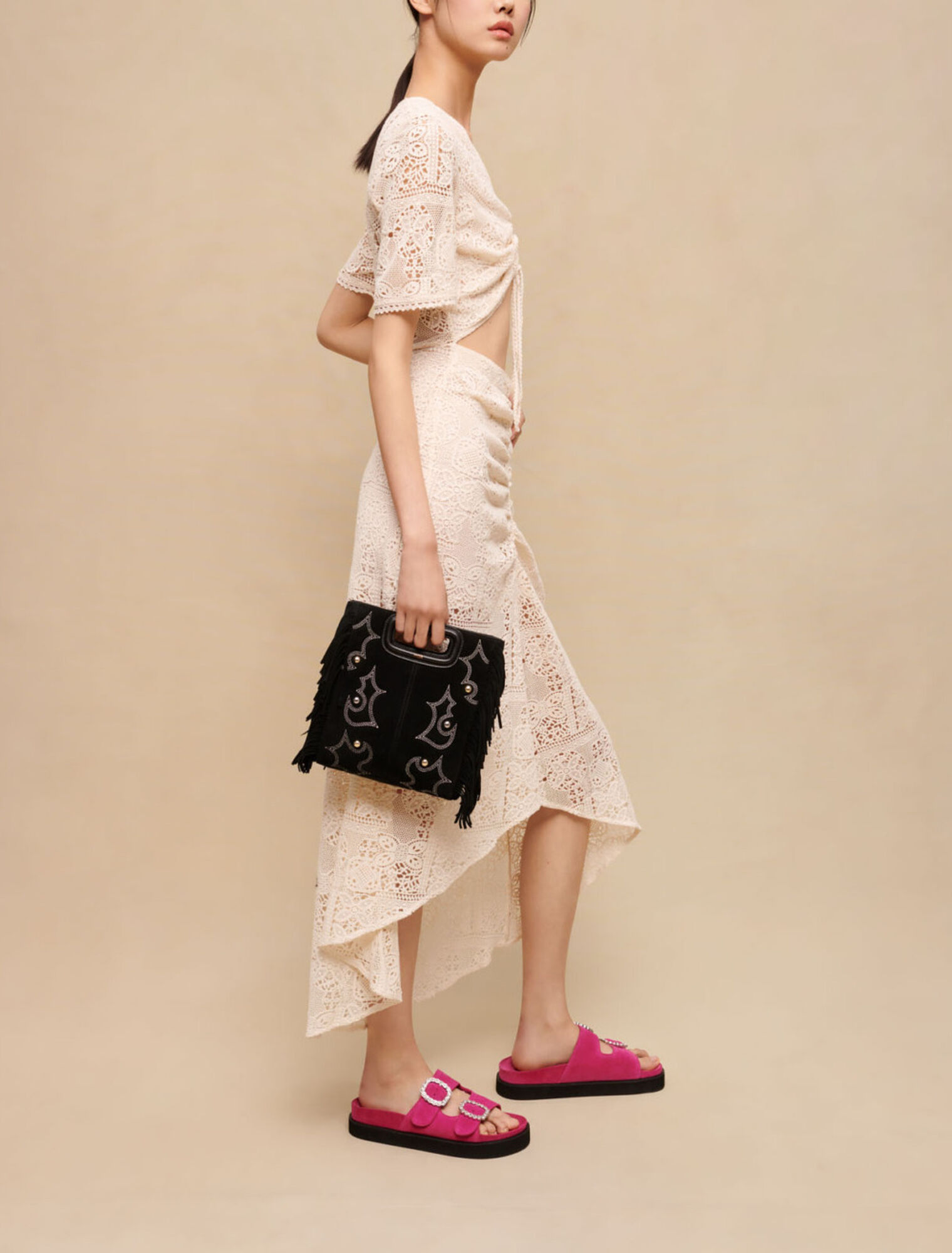 Vestido de crochet