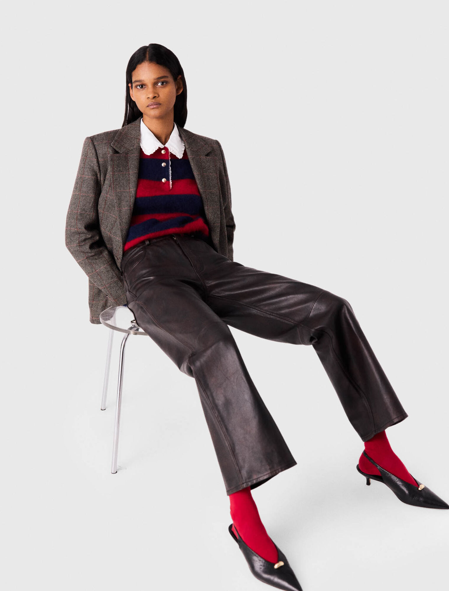 Pantal&oacute;n de cuero