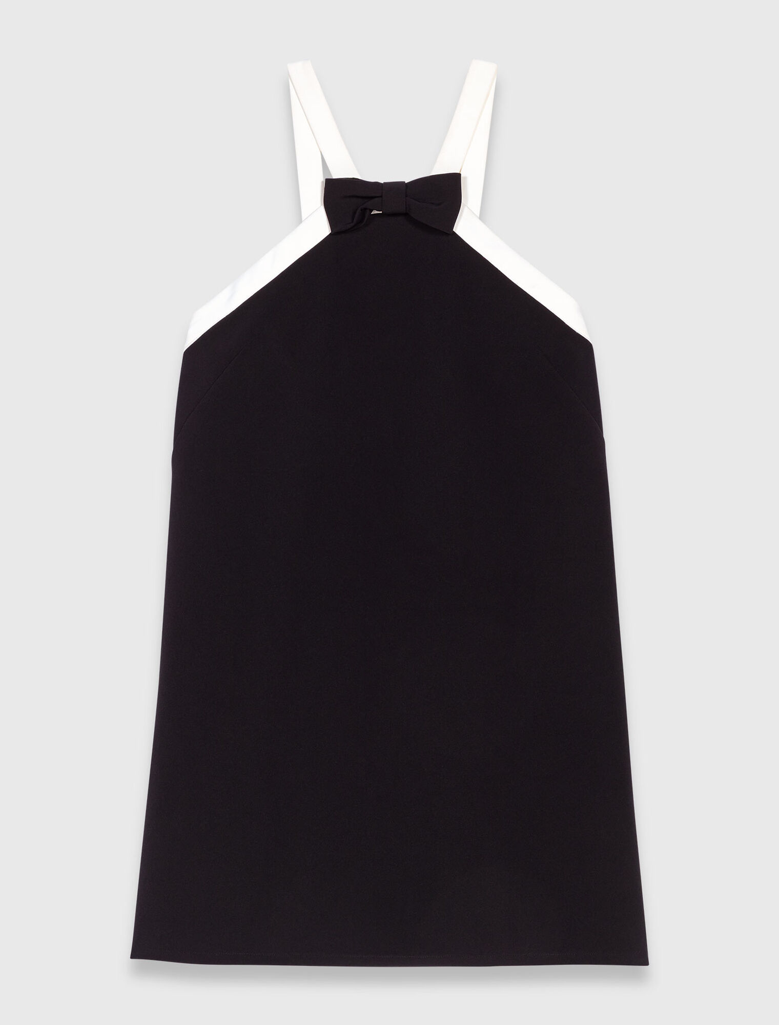 Vestido esmoquin de crepé pesado