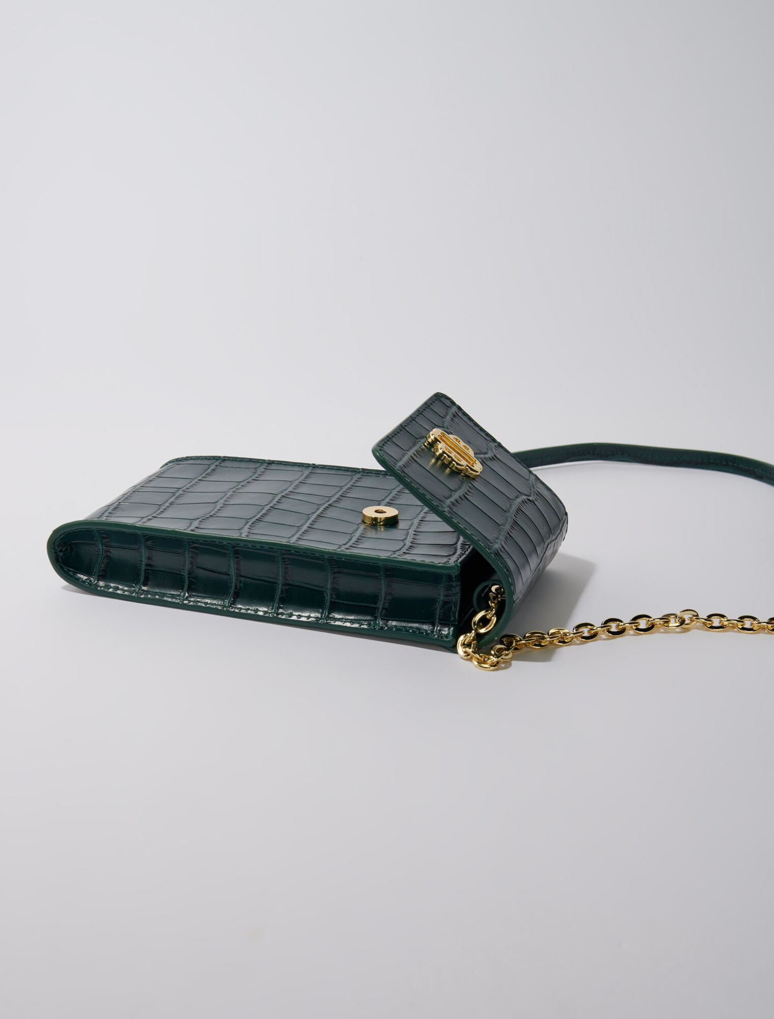 Bolso de cuero para teléfono