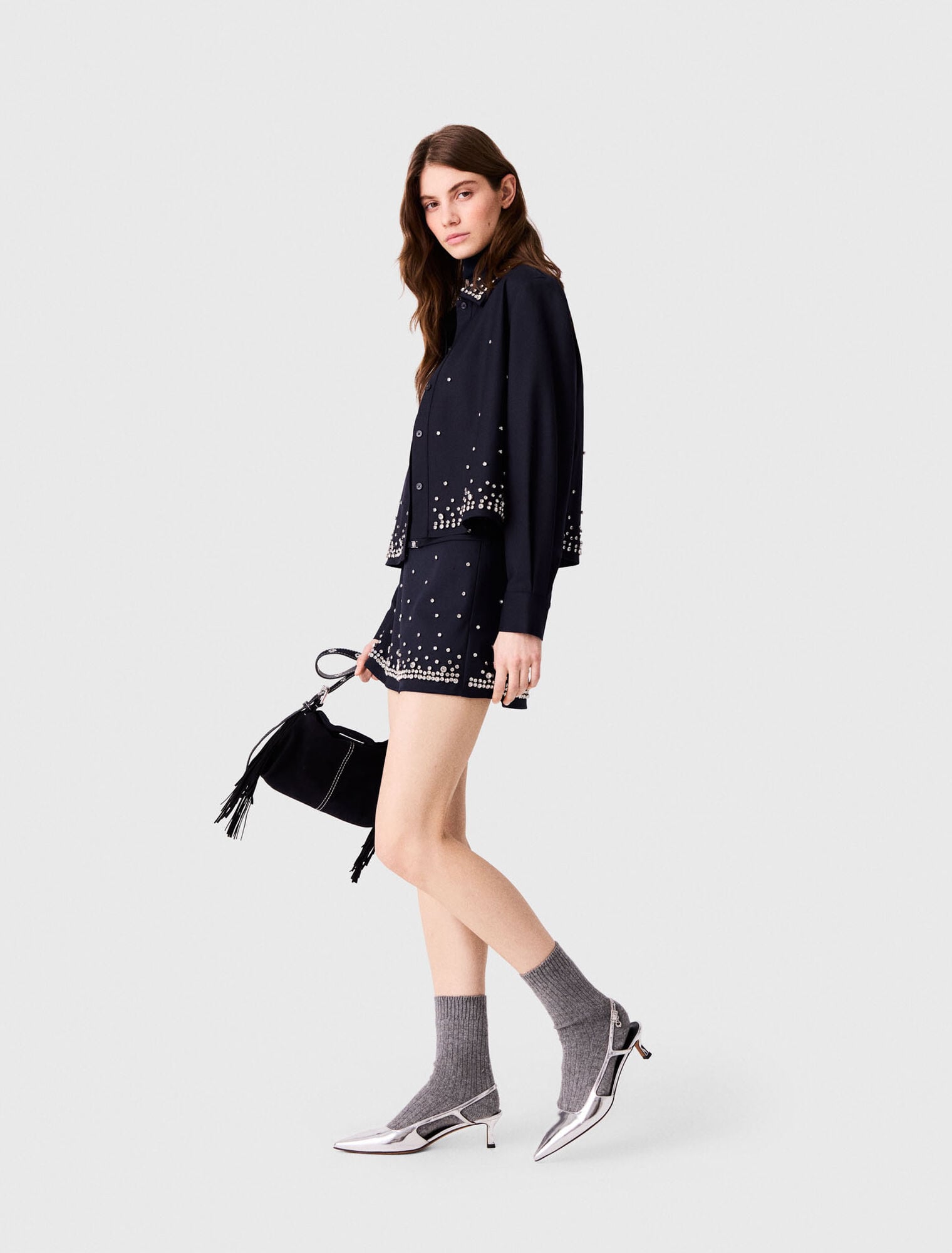 Short trampantojo con strass