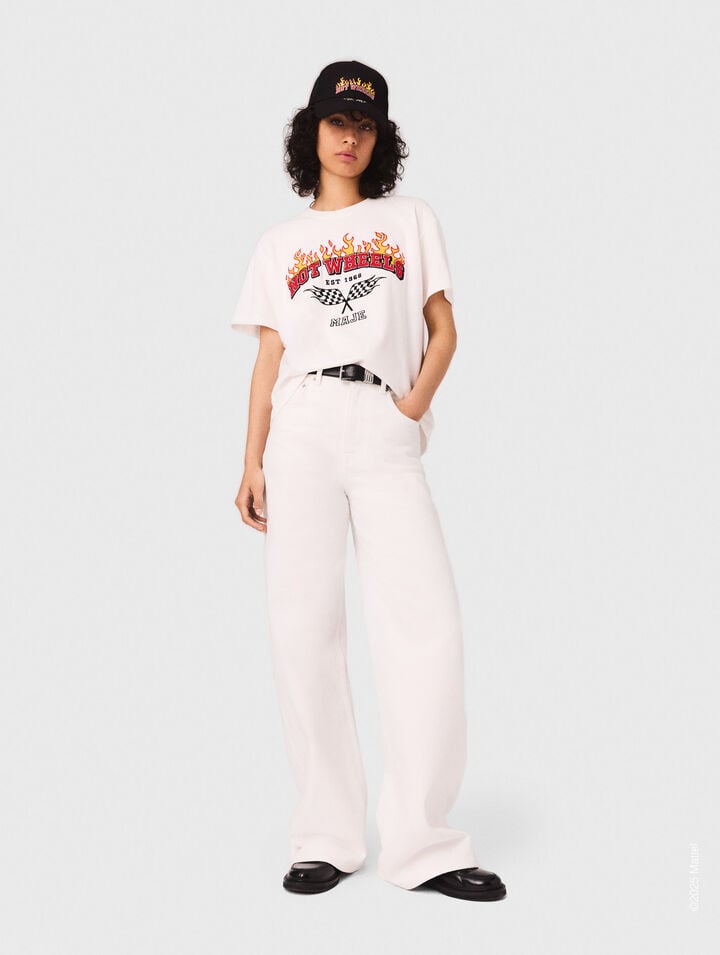 Camiseta bordada