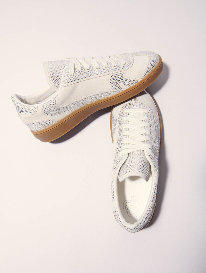 Zapatillas casual de estrás