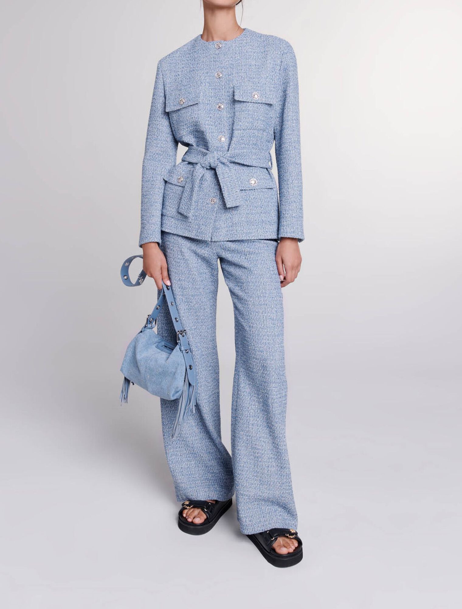 Pantalón de tweed