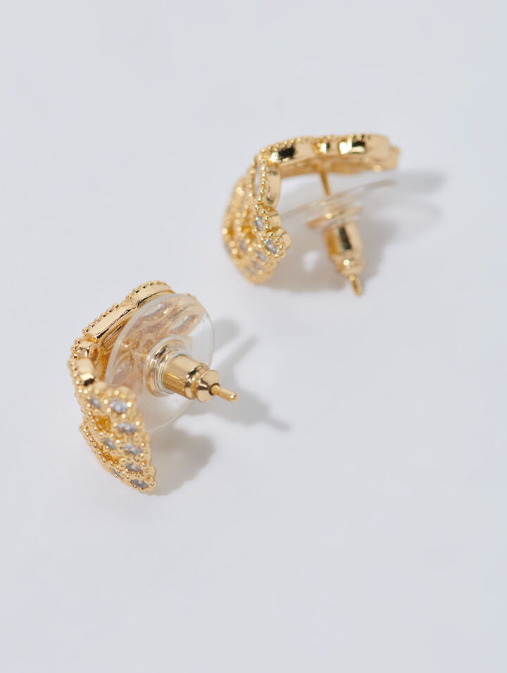 Pendientes con brillantes