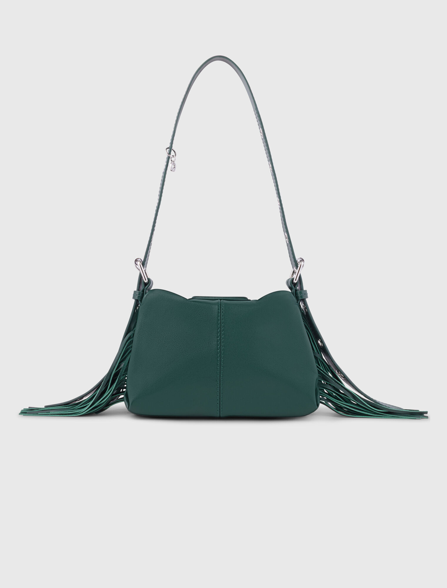 Bolso Miss M mini de cuero liso
