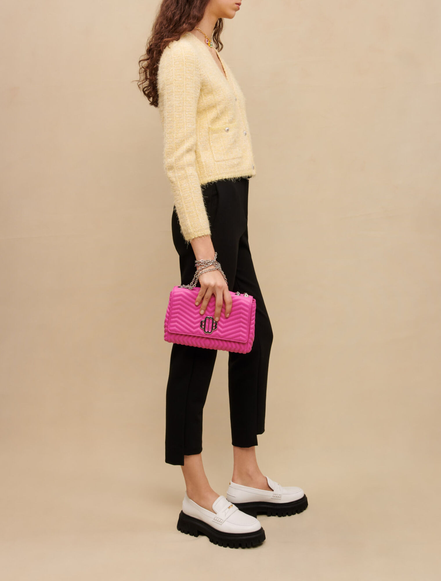 Pantalón traje recto