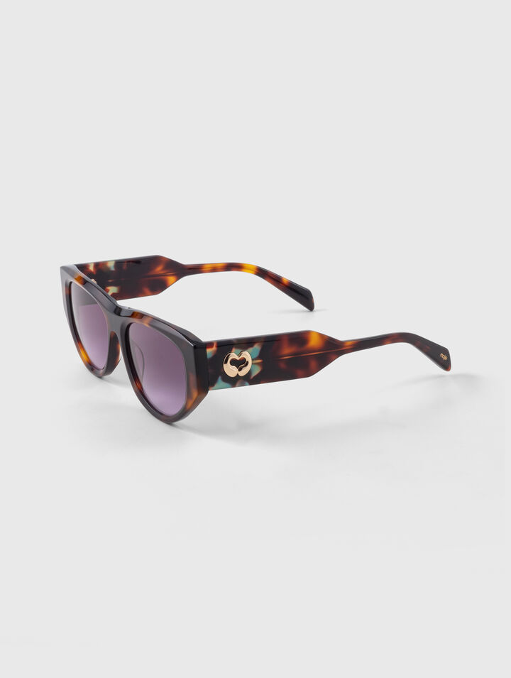 Gafas retro de acetato