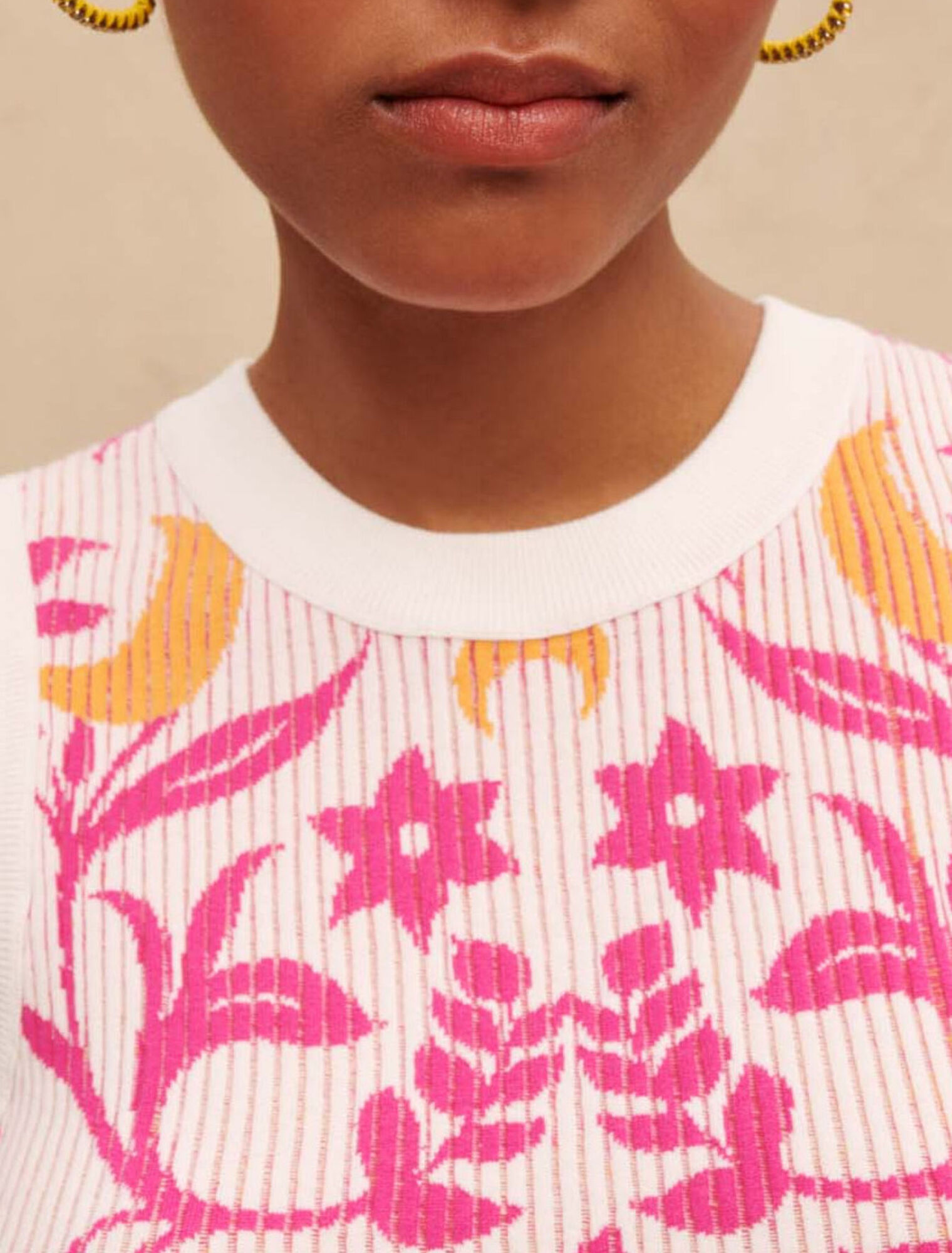 Vestido reversible estampado