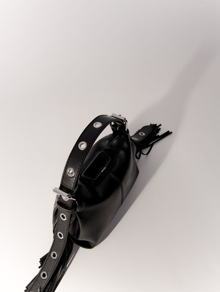 Bolso Miss M mini de cuero liso