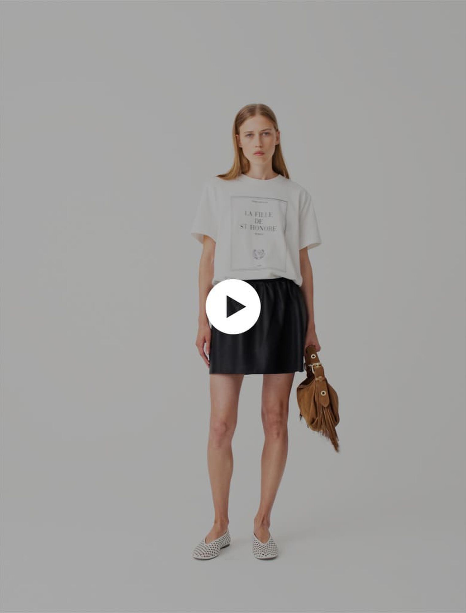 Camiseta oversize con estampado