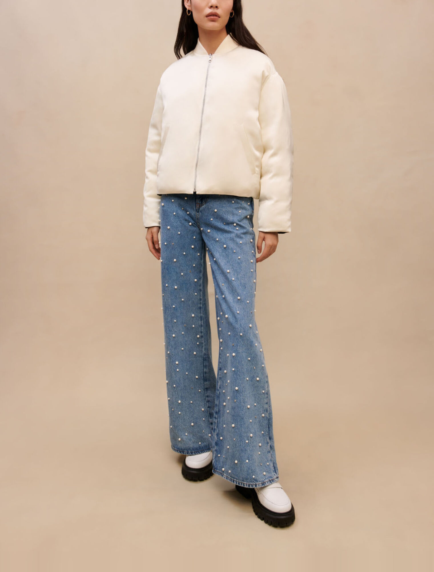 Cazadora bomber reversible