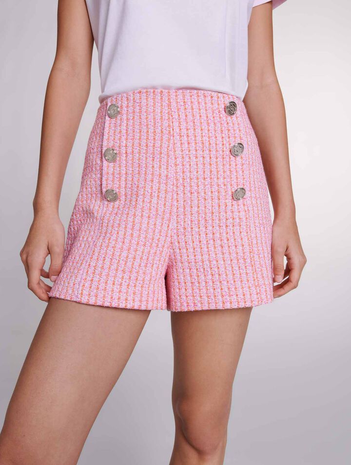 Short de tweed