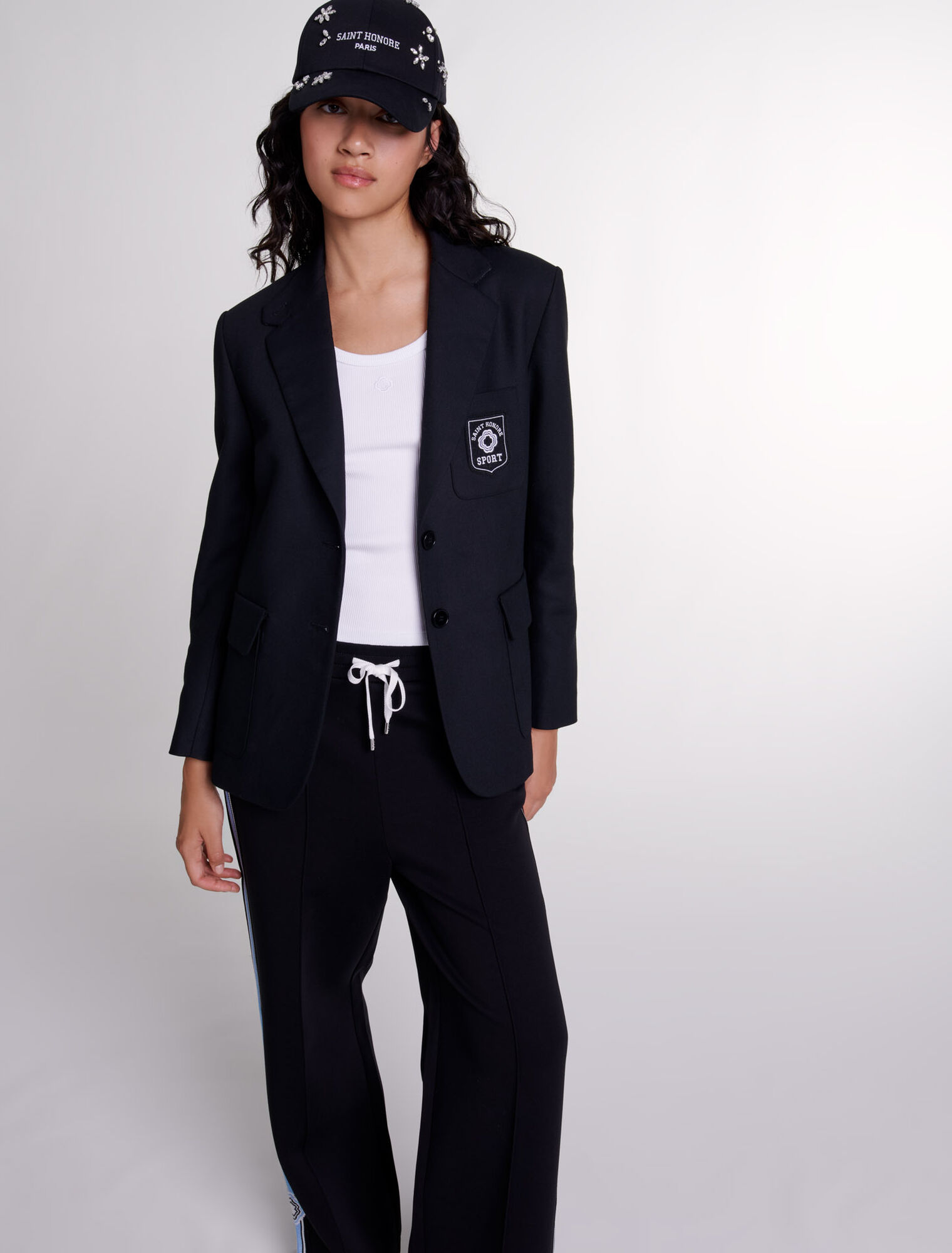 Chaqueta sastre bordada