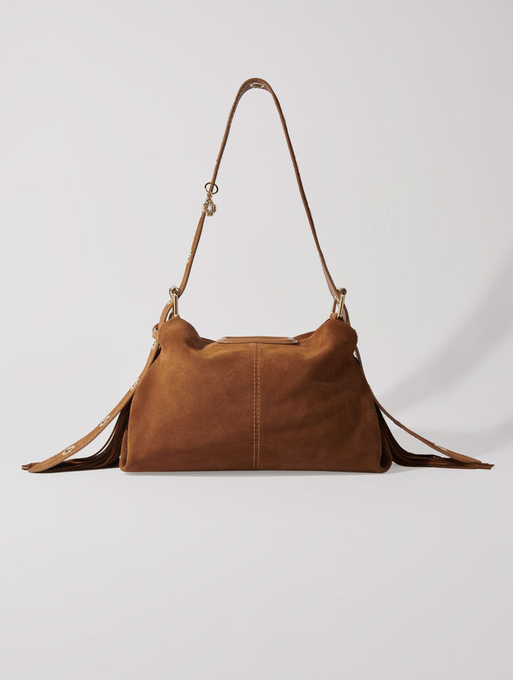 Bolso Miss M de gamuza