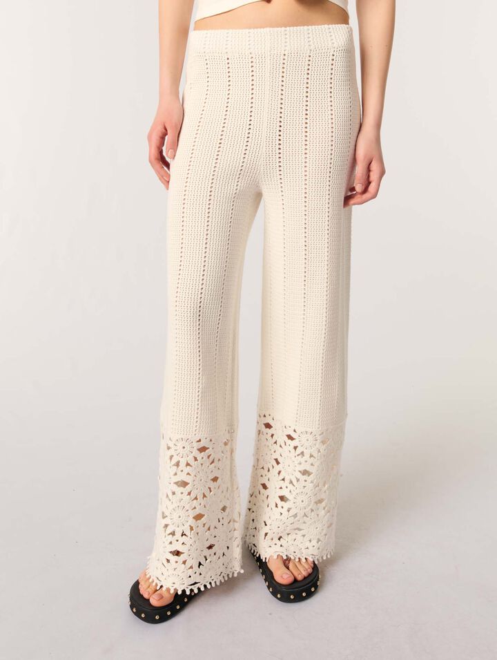 Pantalón de ganchillo