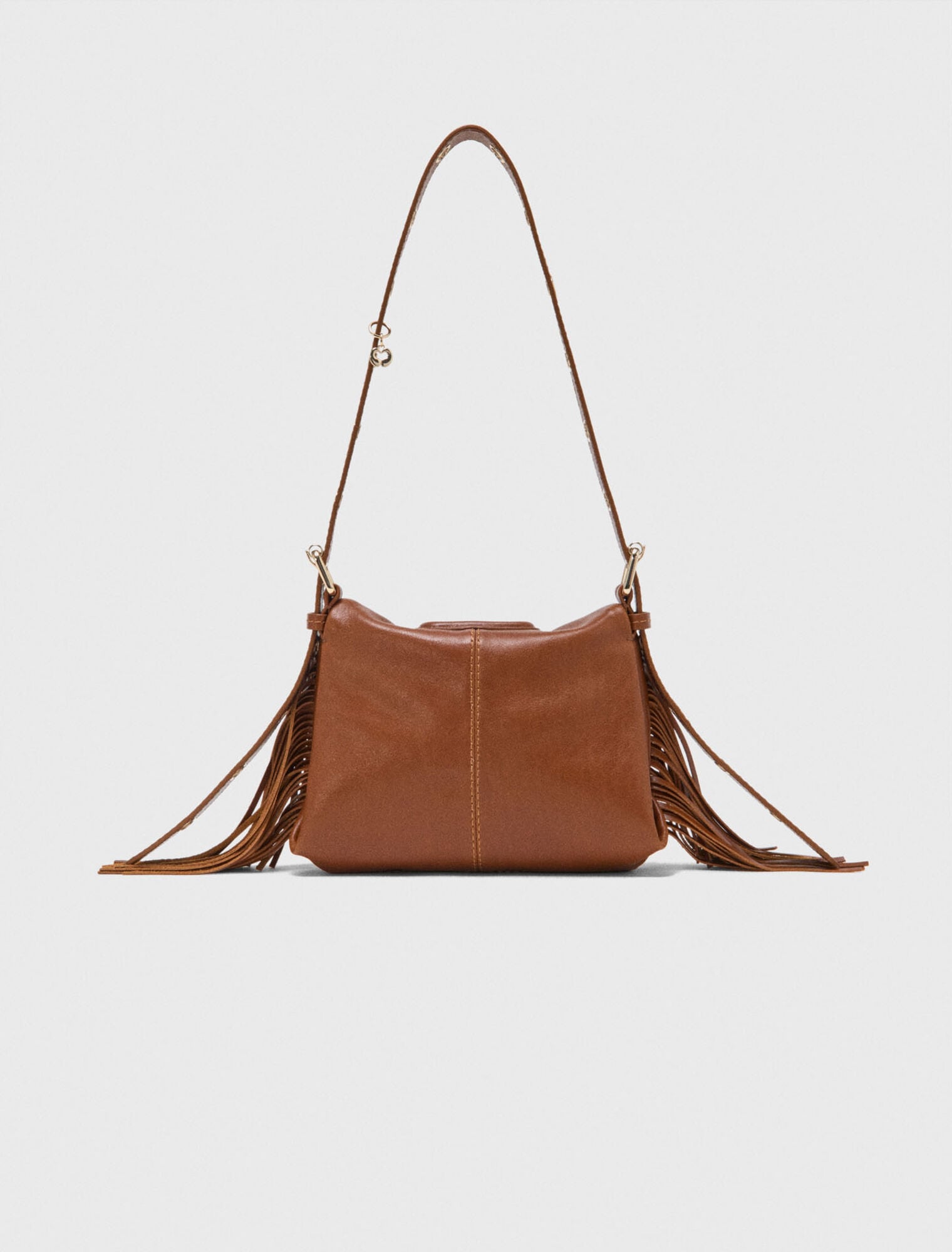 Bolso Miss M mini de cuero liso