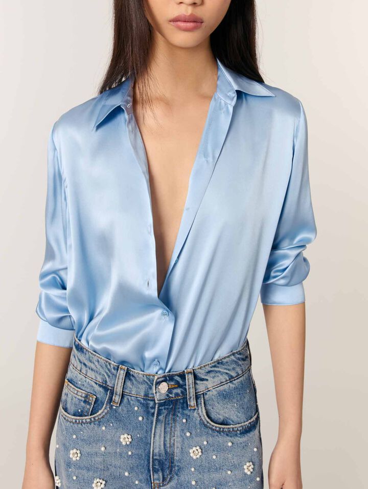 Camisa de seda