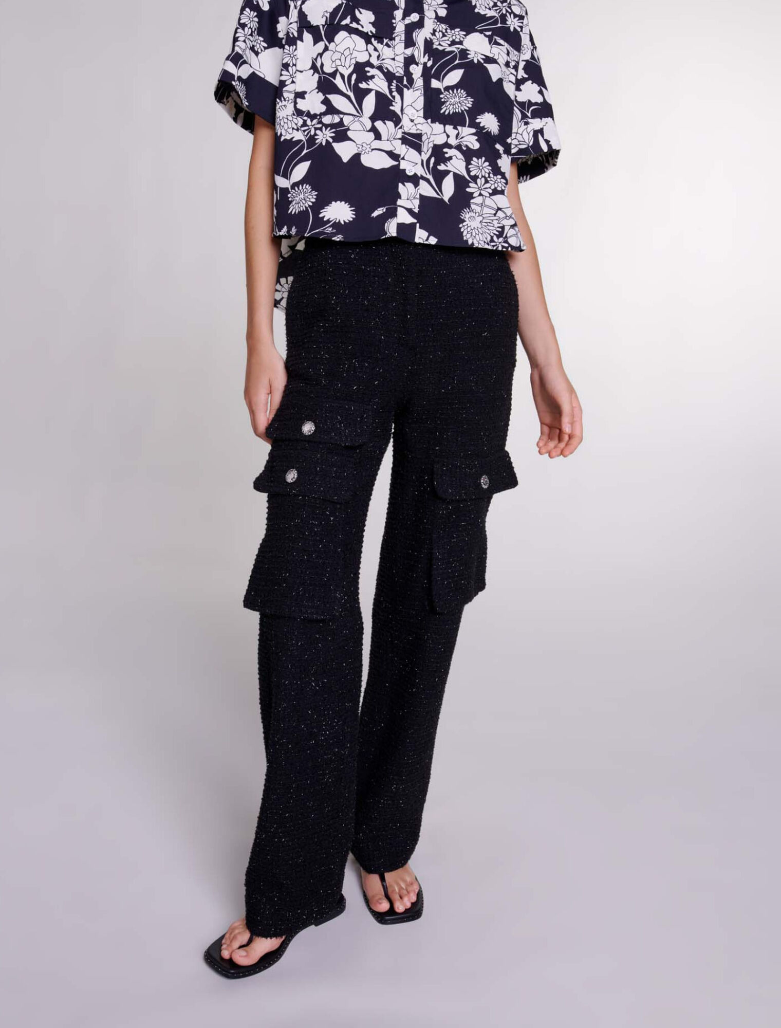 Pantalón de tweed