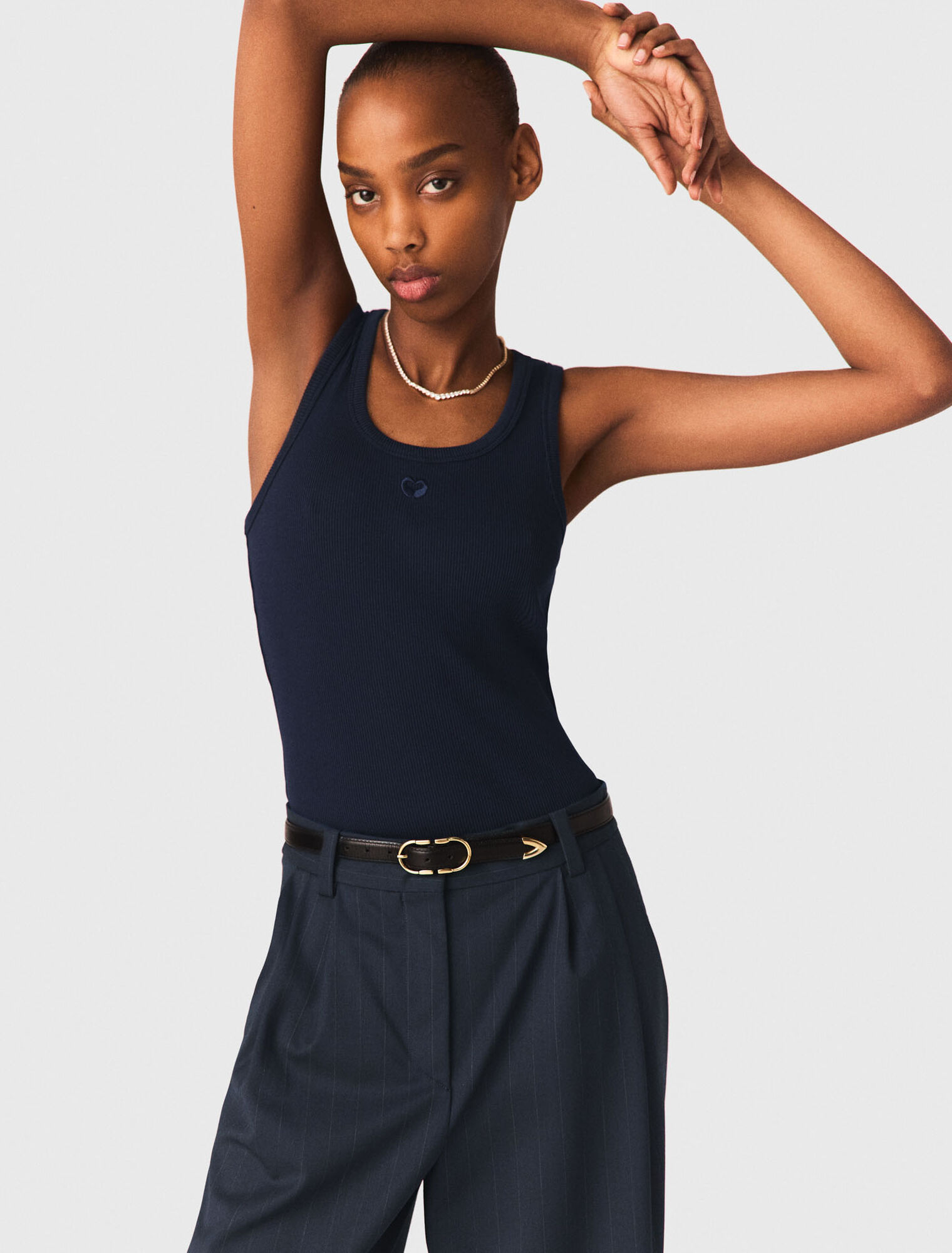 Camiseta de tirantes de canal&eacute;