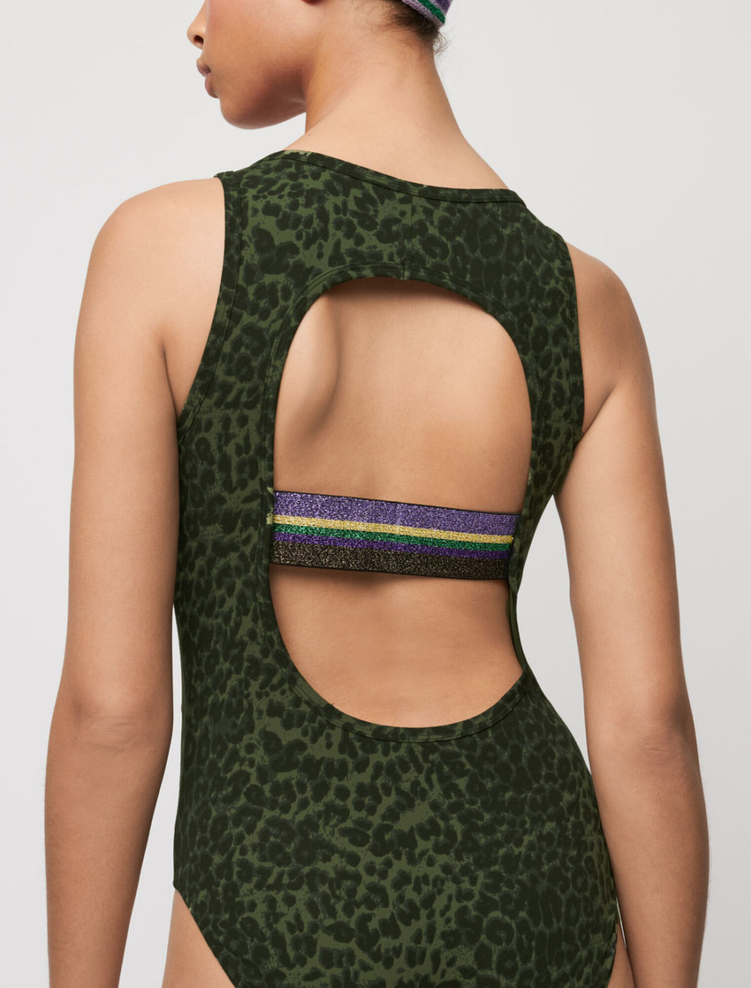 Body deportivo estampado