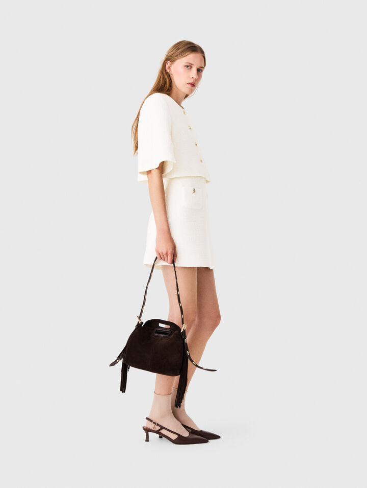 Vestido de tweed 2 en 1