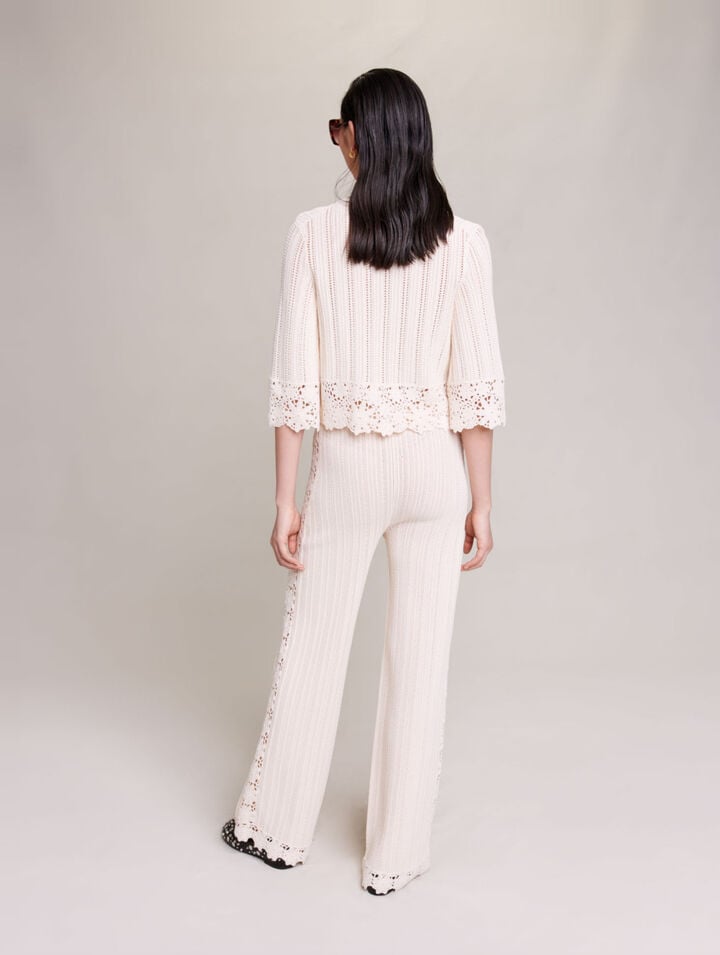 Pantalón de punto