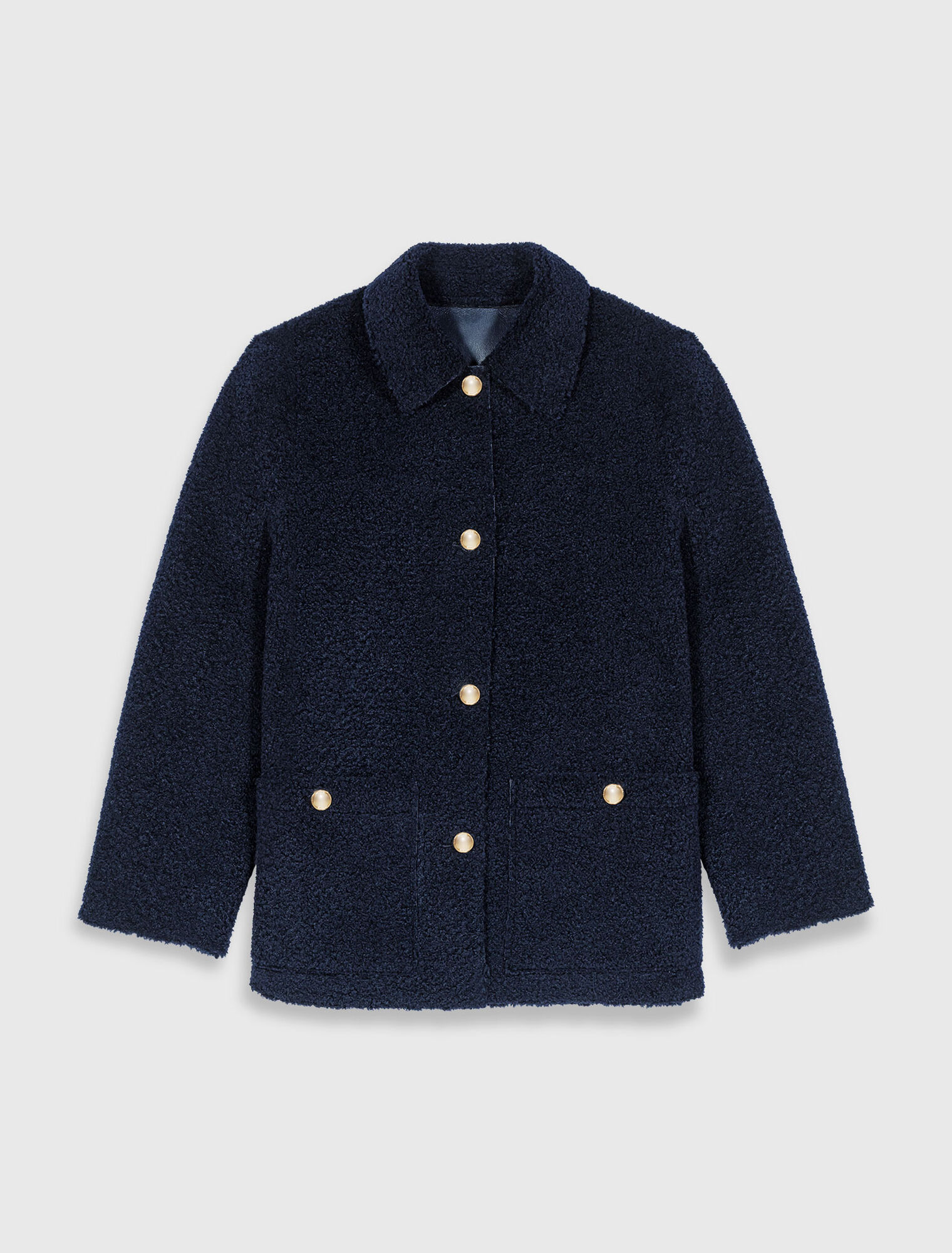 Piel cordero sintética reversible