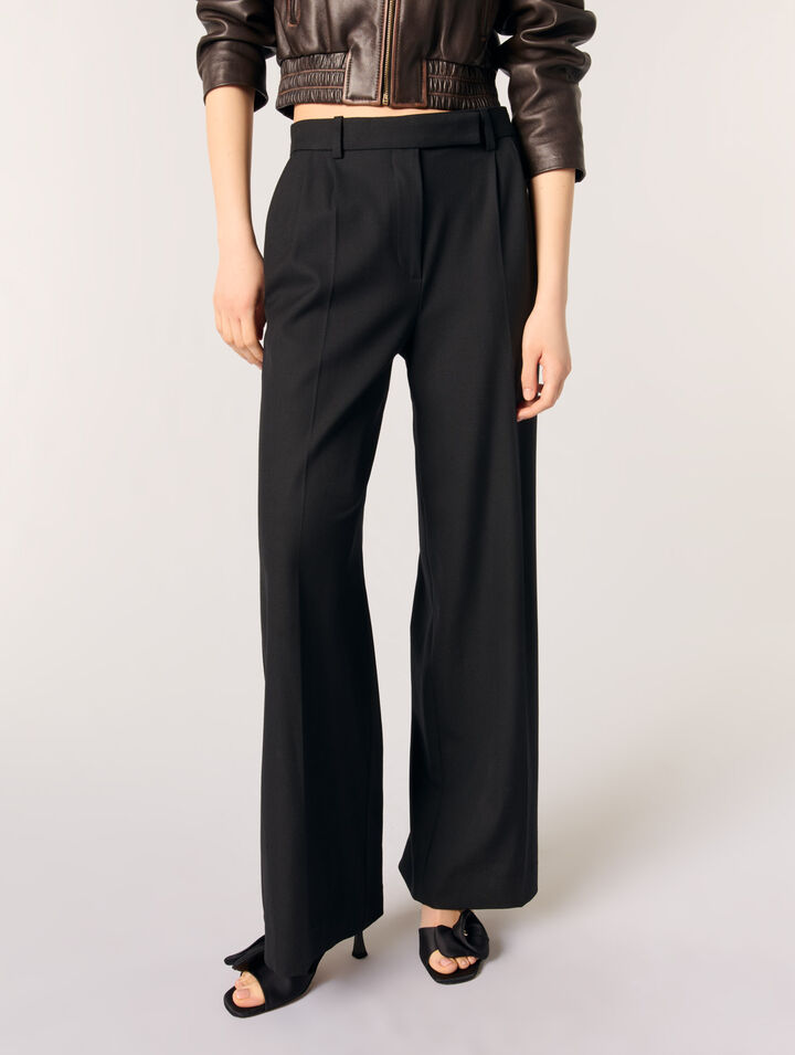 Pantalón de traje ancho