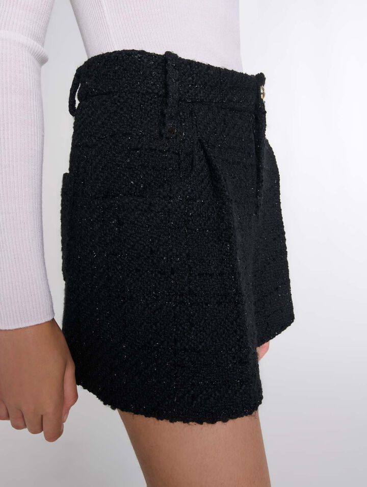 Short de tweed