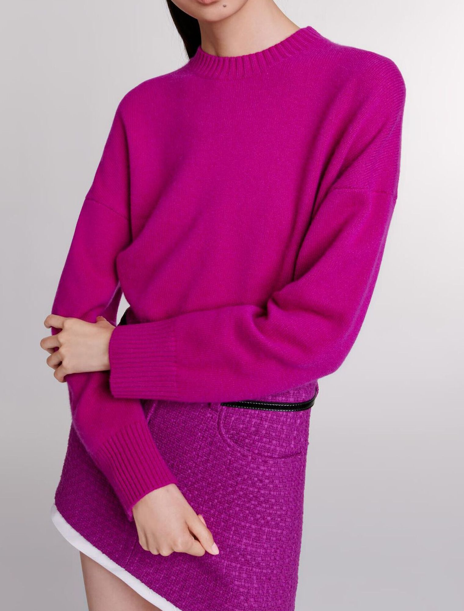 Minifalda de tweed