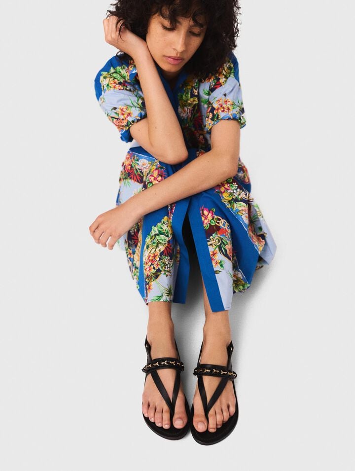 Sandalias planas de piel K.Jacques
