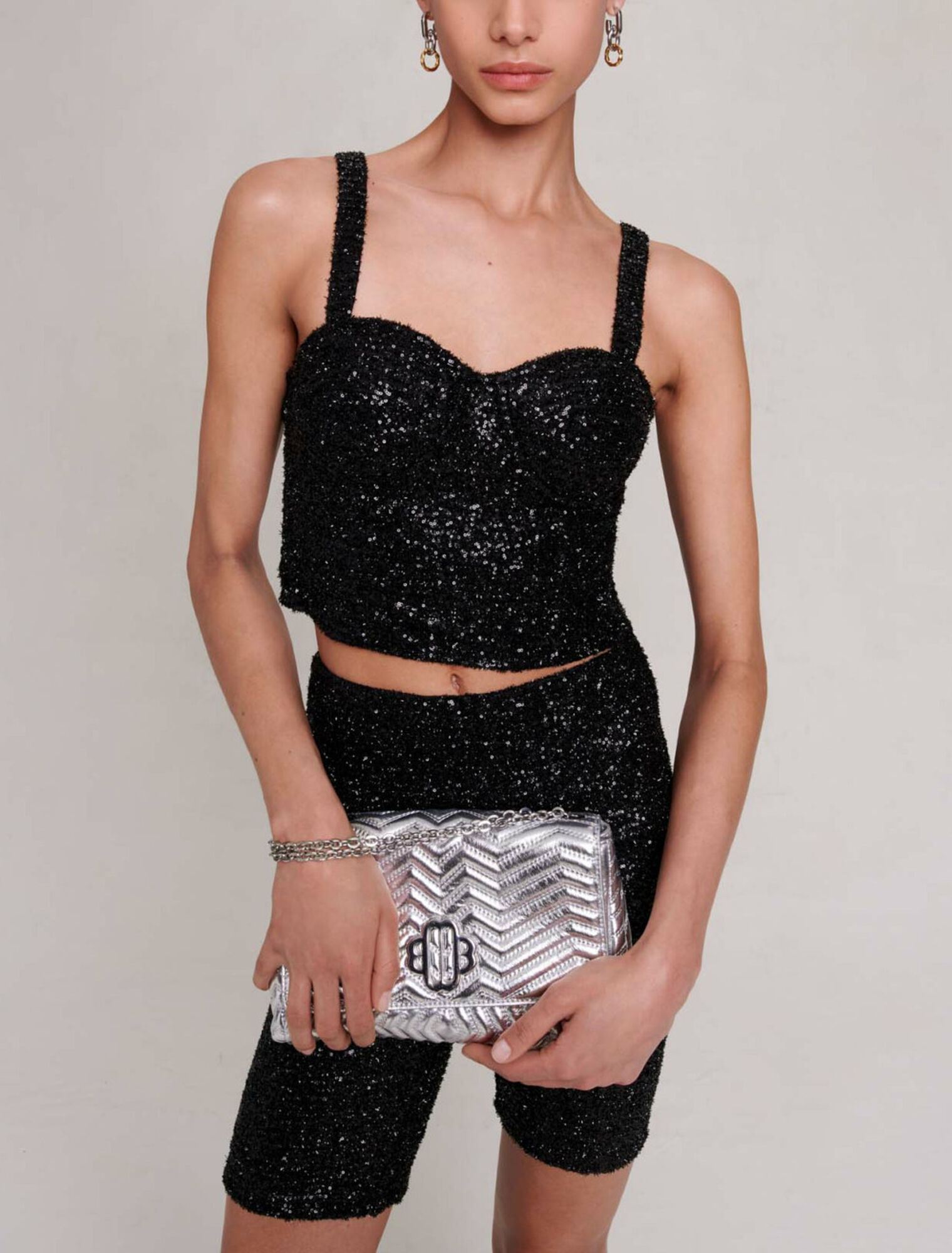 Corpiño de lentejuelas