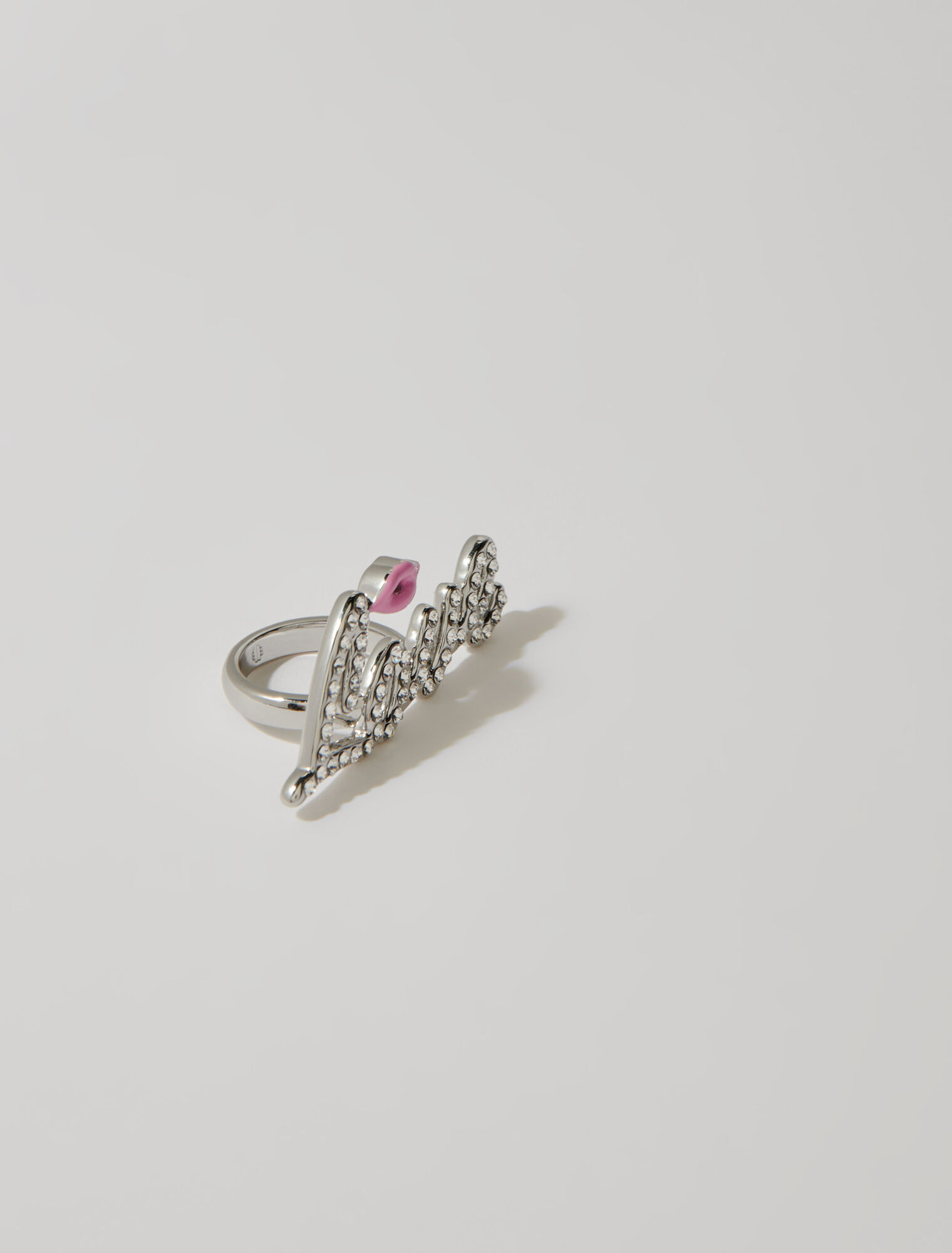 Anillo Love con strass