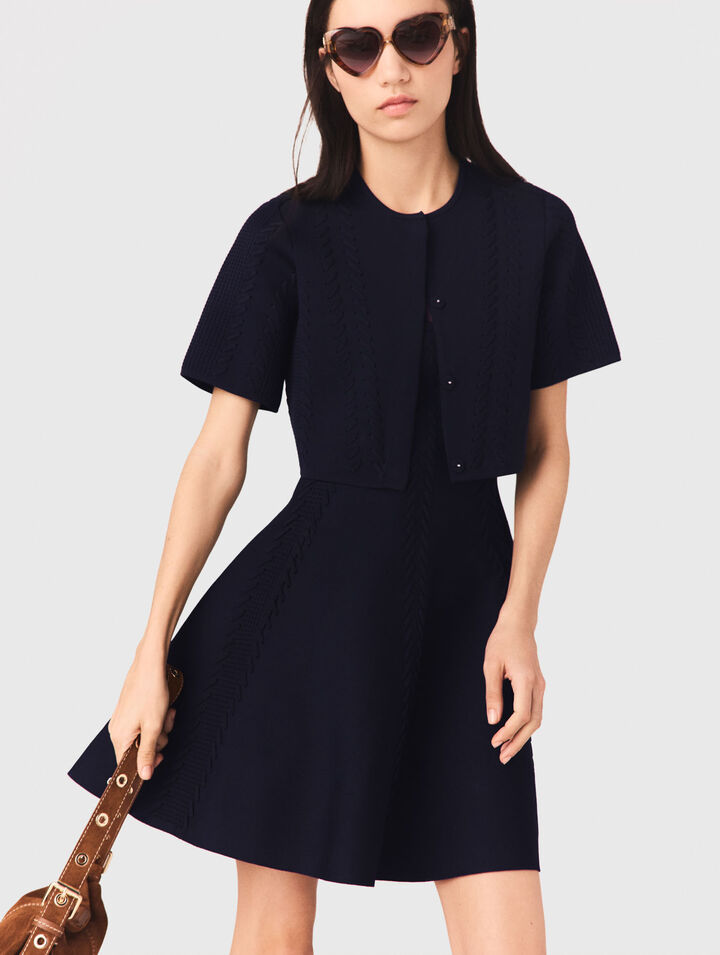 C&aacute;rdigan corto