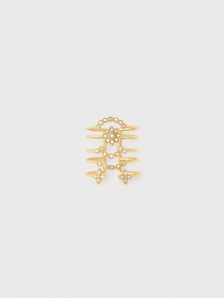 Anillo precioso del día de la semana