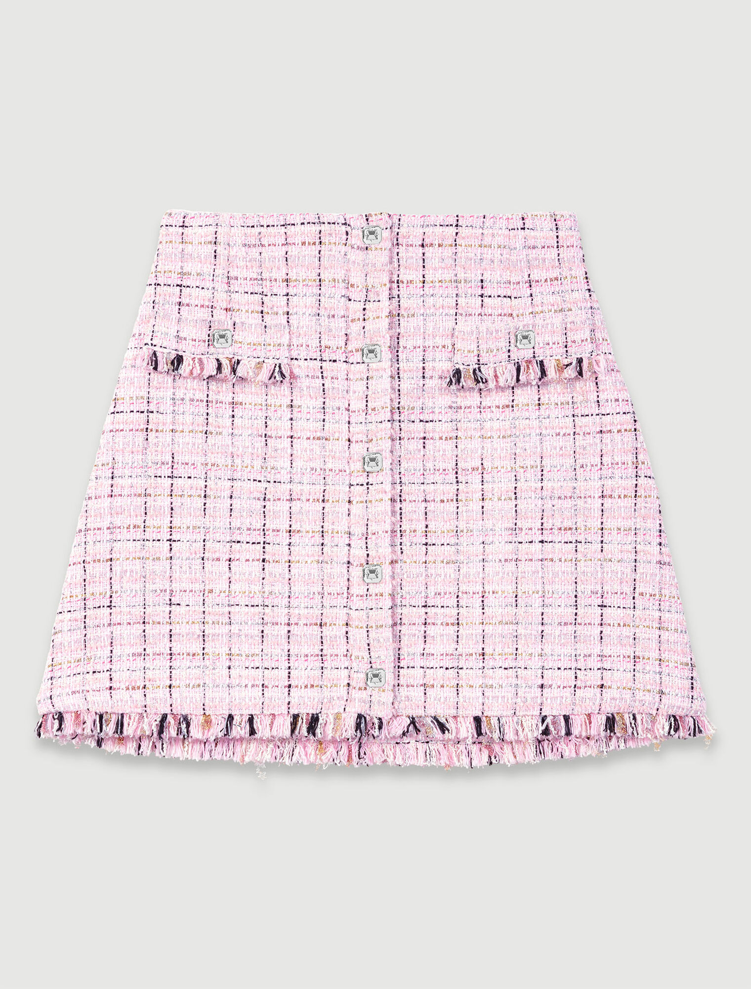 Falda de tweed