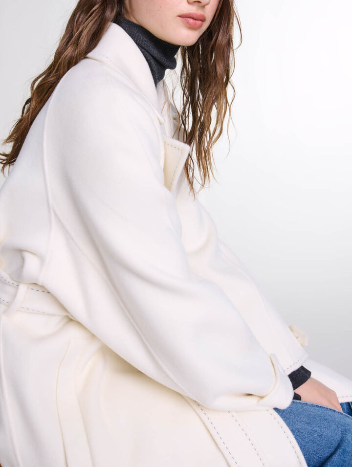 Abrigo midi reversible