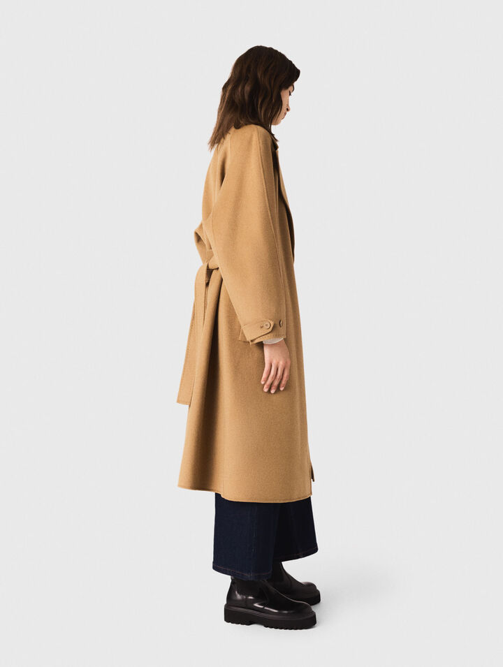 Abrigo largo reversible