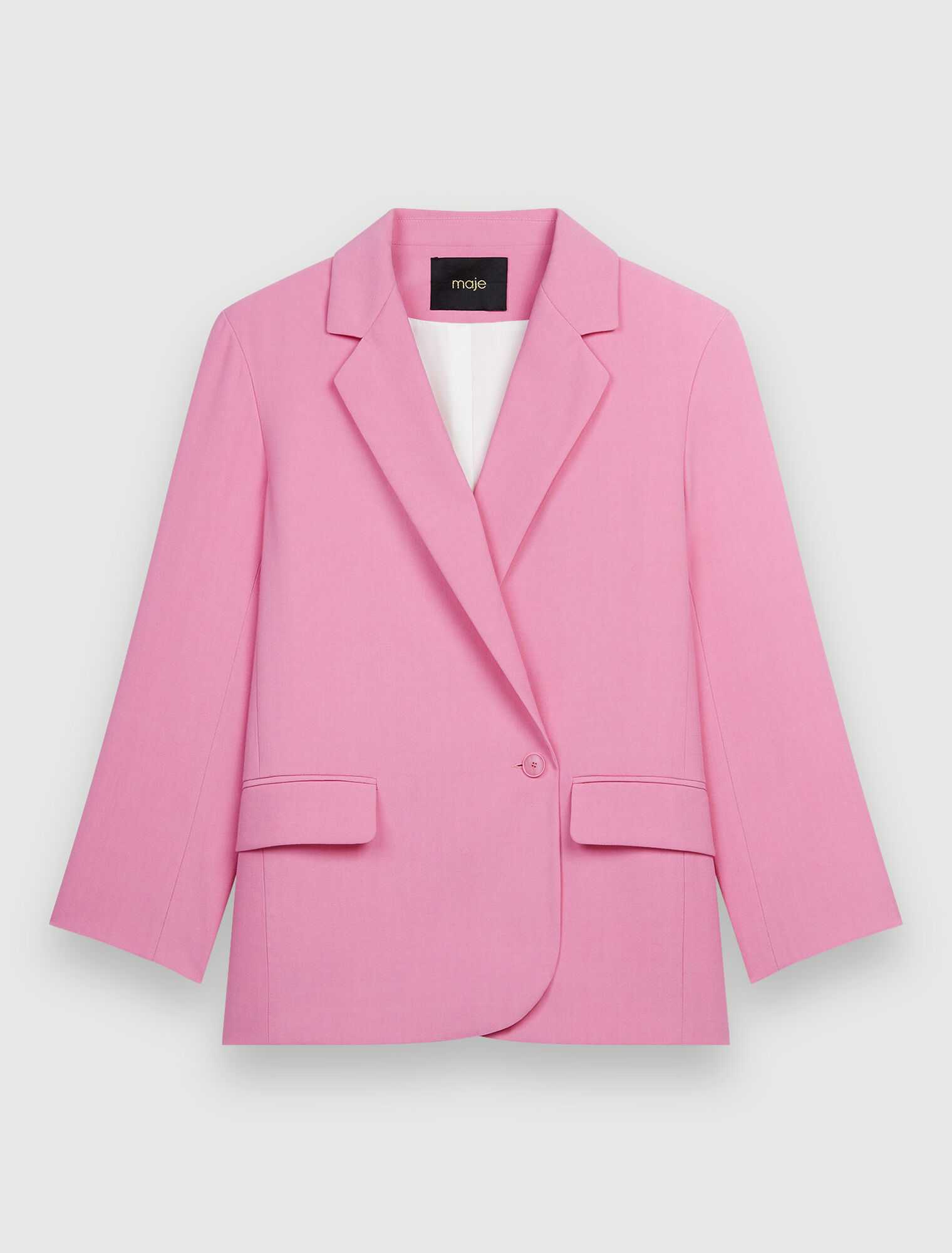 Chaqueta sastre fluida y holgada