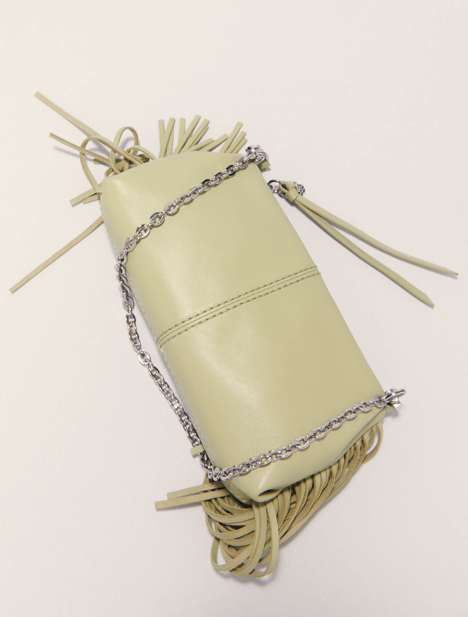 Cartera Miss M pouch de piel lisa