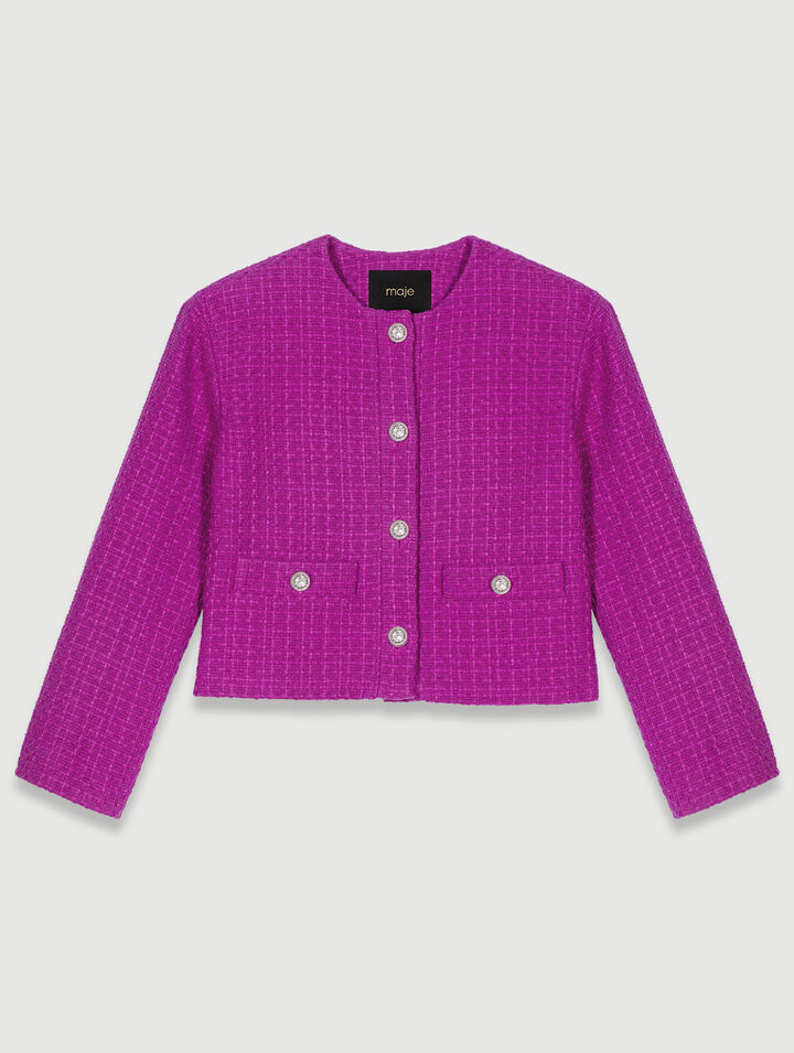 Chaqueta de tweed