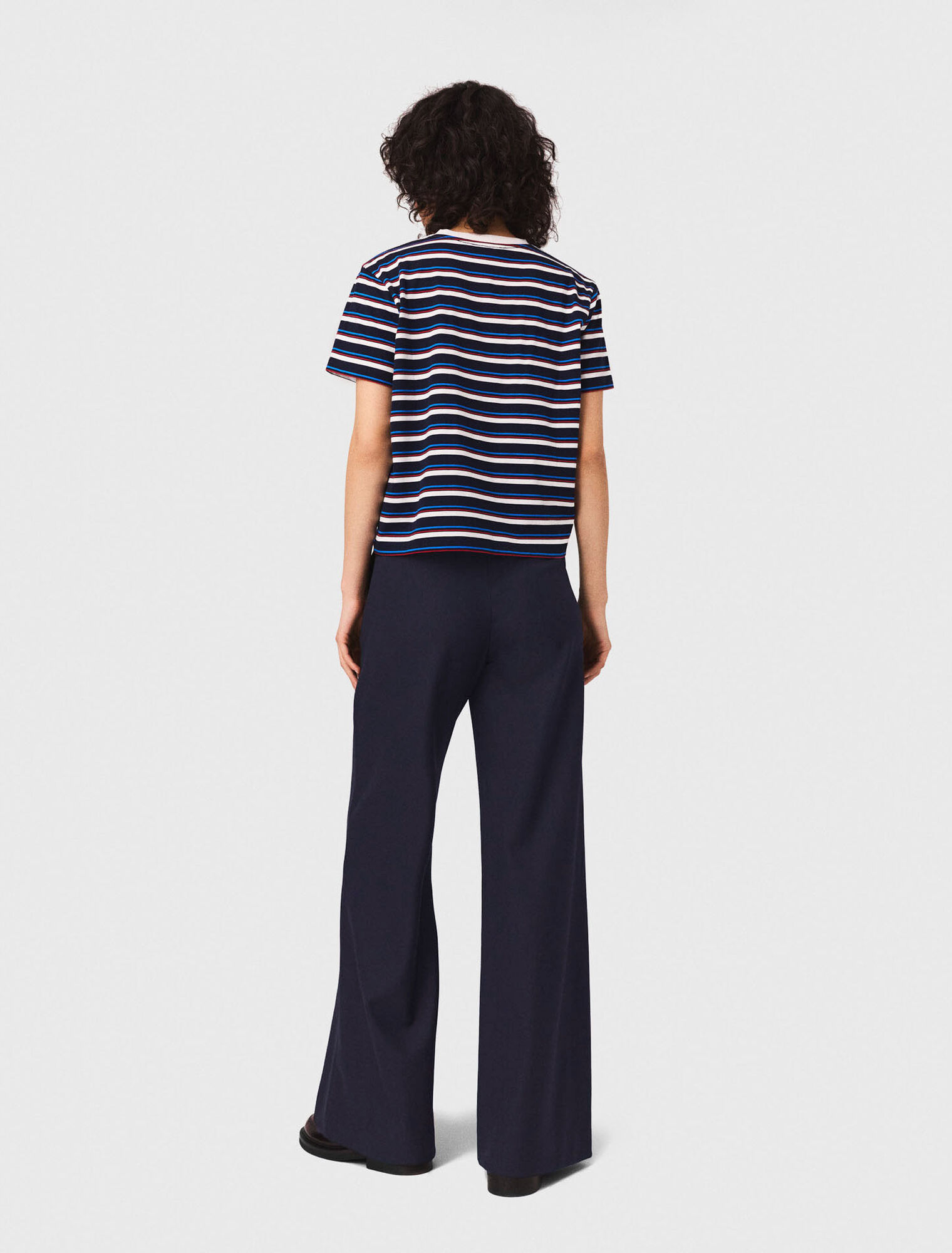 Pantalón sastre con pliegue