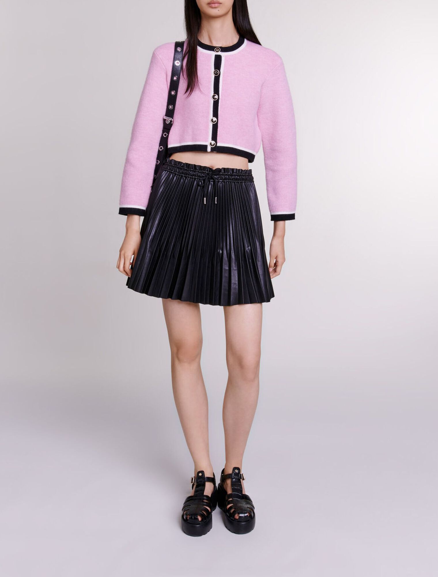 C&aacute;rdigan corto de punto