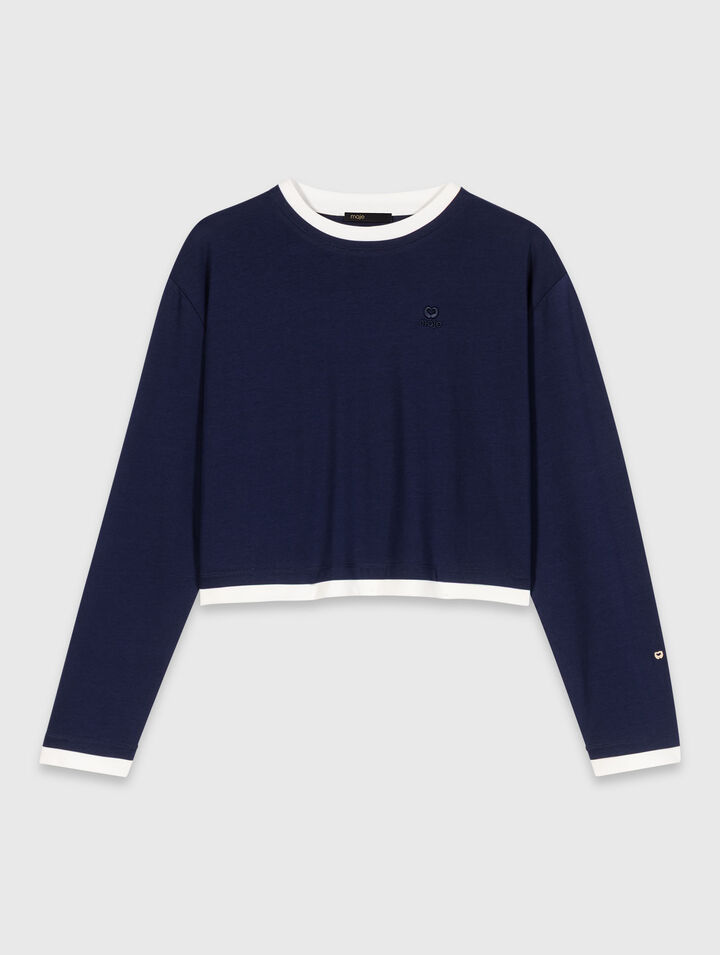 Camiseta efecto superpuesto