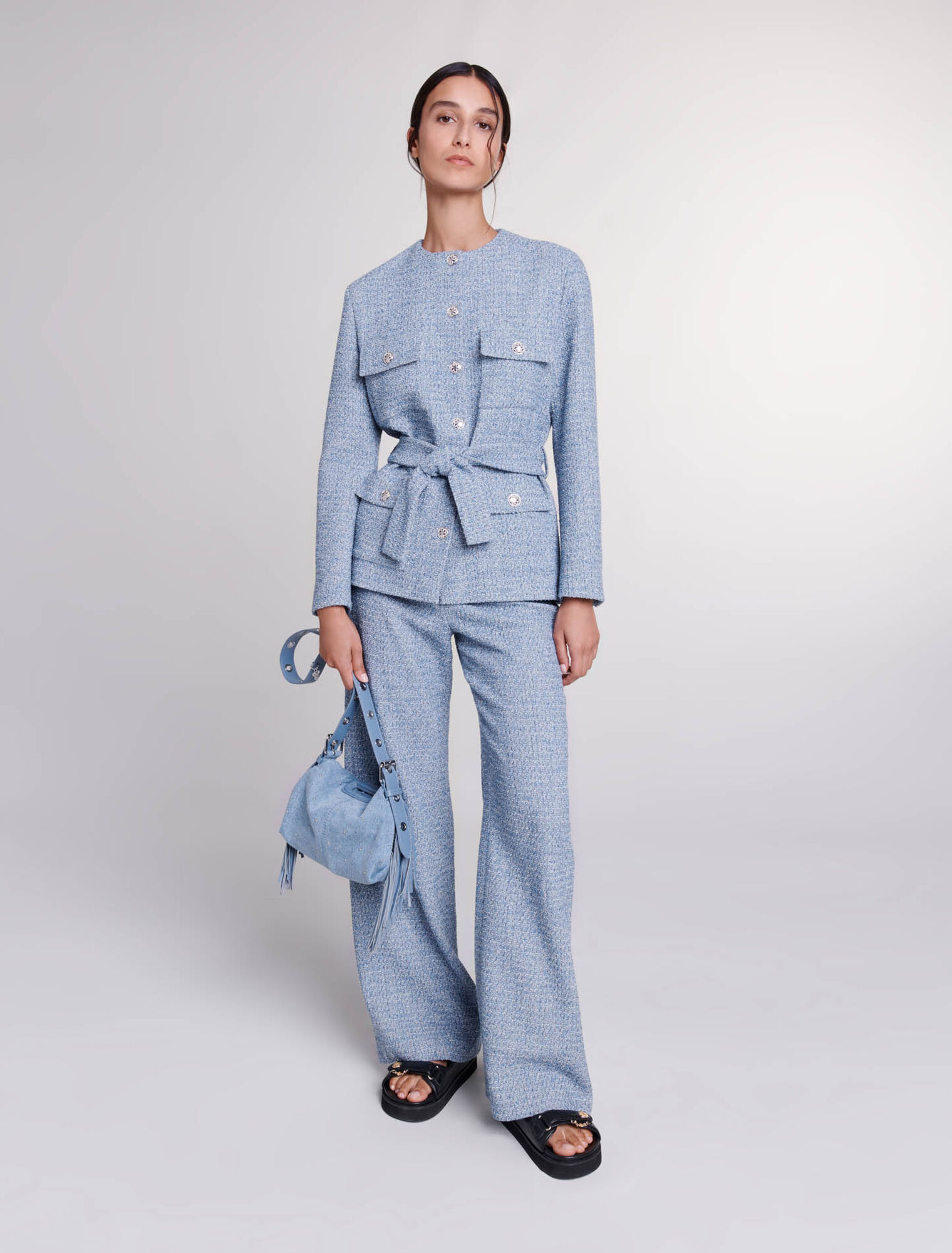 Pantalón de tweed