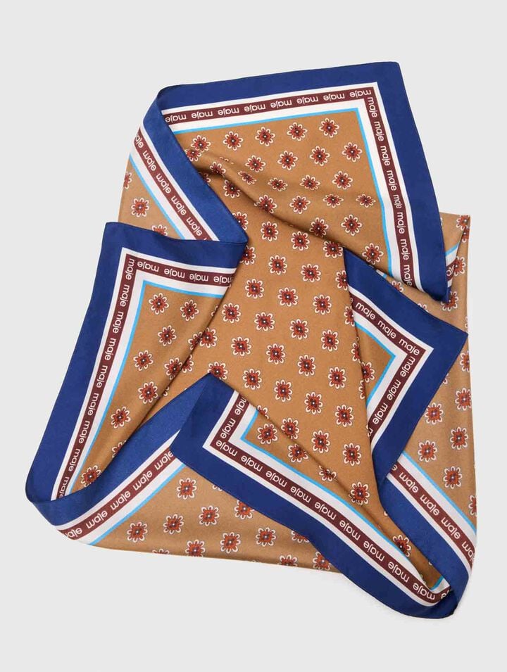 Bandana estampado floral