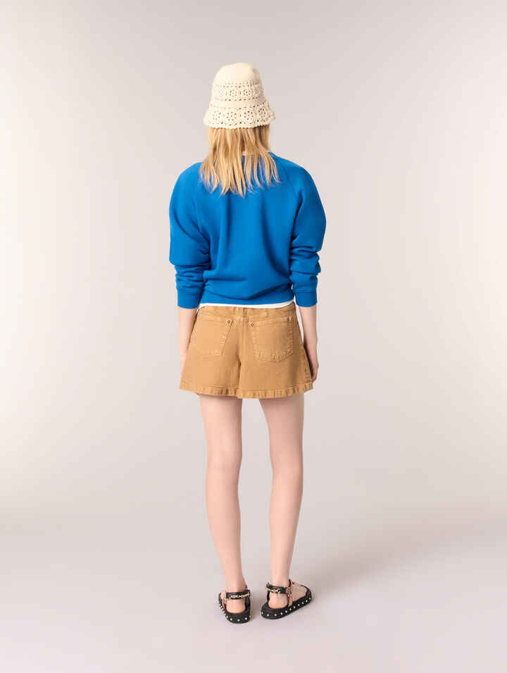 Pantalón corto vaquero